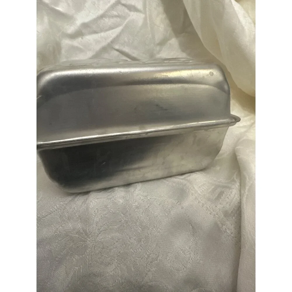 Vintage Wilton Santa Claus Cake Pan 2 Piece Set With Chimney Aluminum‎